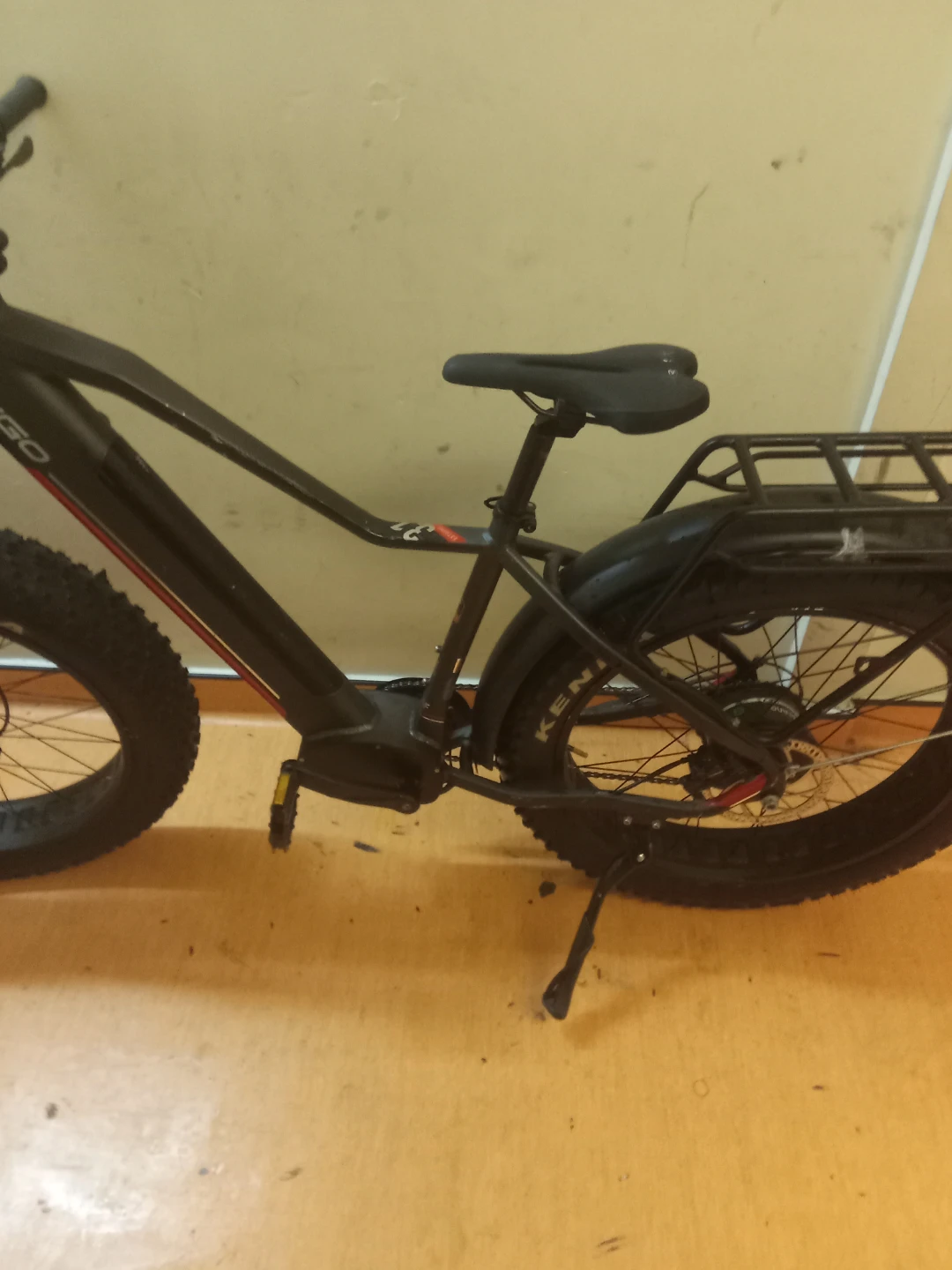 iGO Electric Fat Bike with Rack