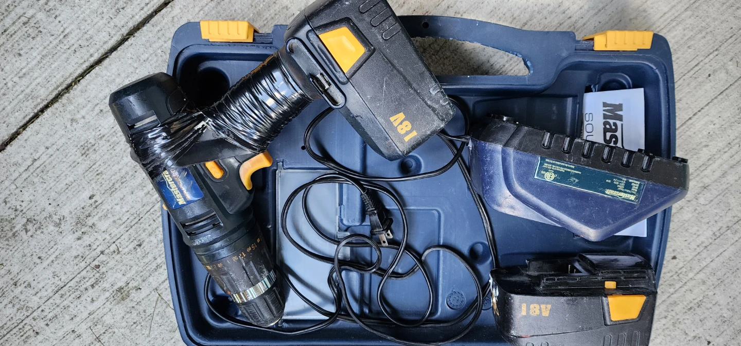 Mastercraft Source One 18V Cordless Drill with Case - photo 2