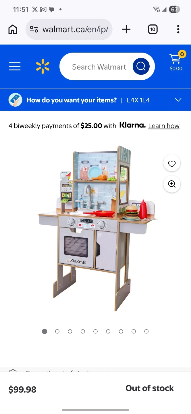 KidKraft Made Fresh 2-in-1 Kitchen & Restaurant