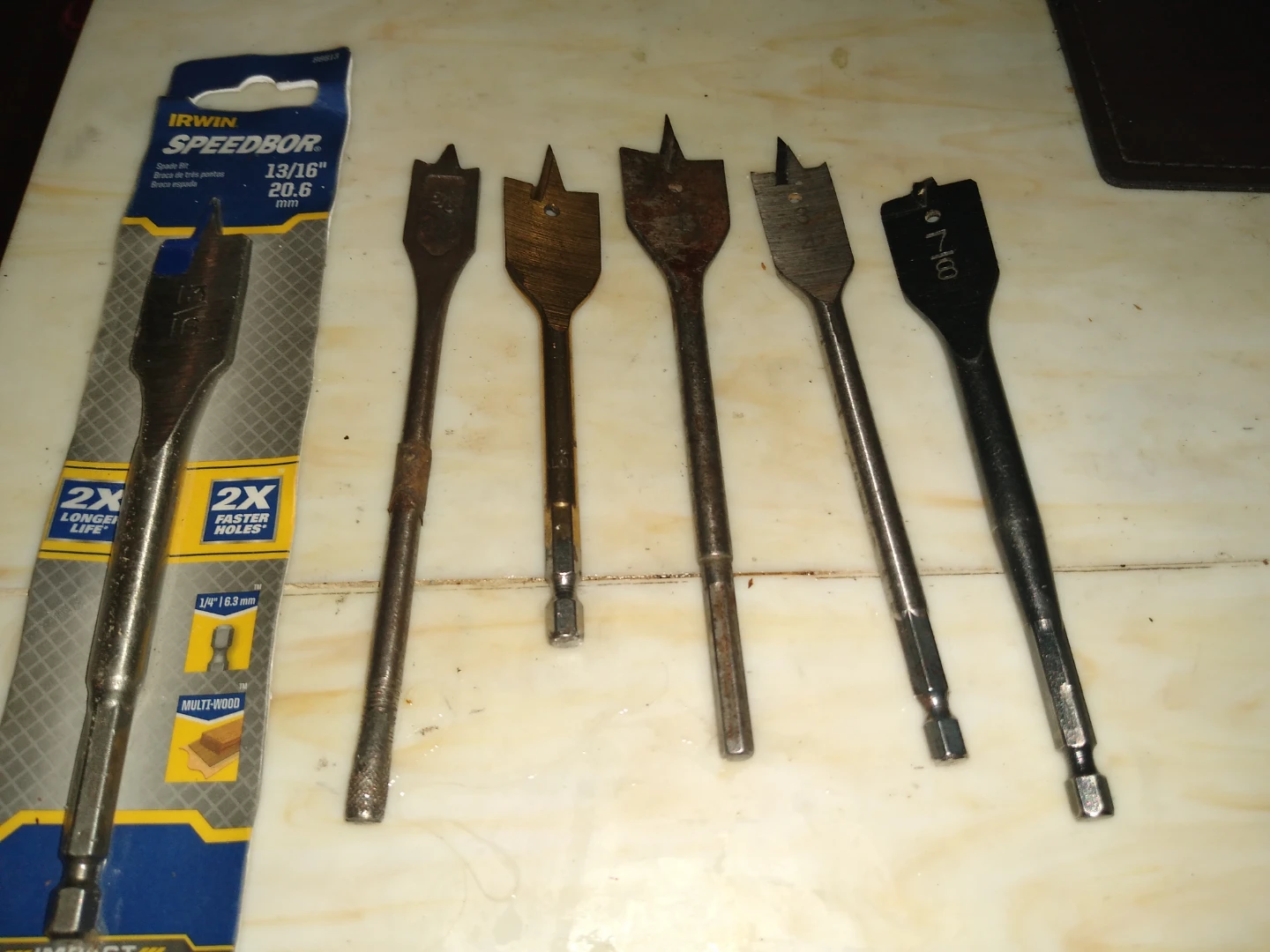 Set of six drill bits for I'm drilling holes - photo 2