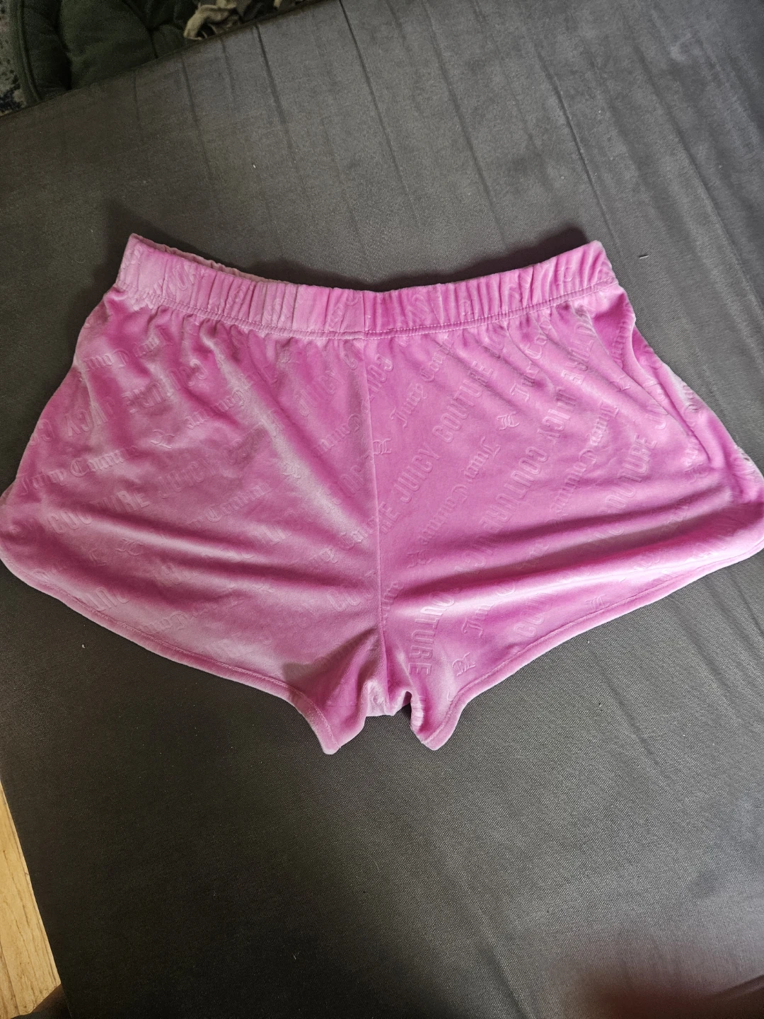 Juicy Couture Velour Shorts XL Pink - photo 5