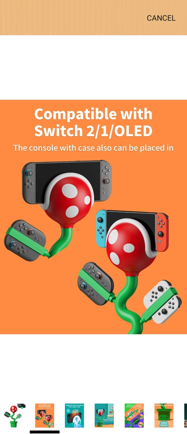 Nintendo Switch Joypad Charging Stand - photo 2