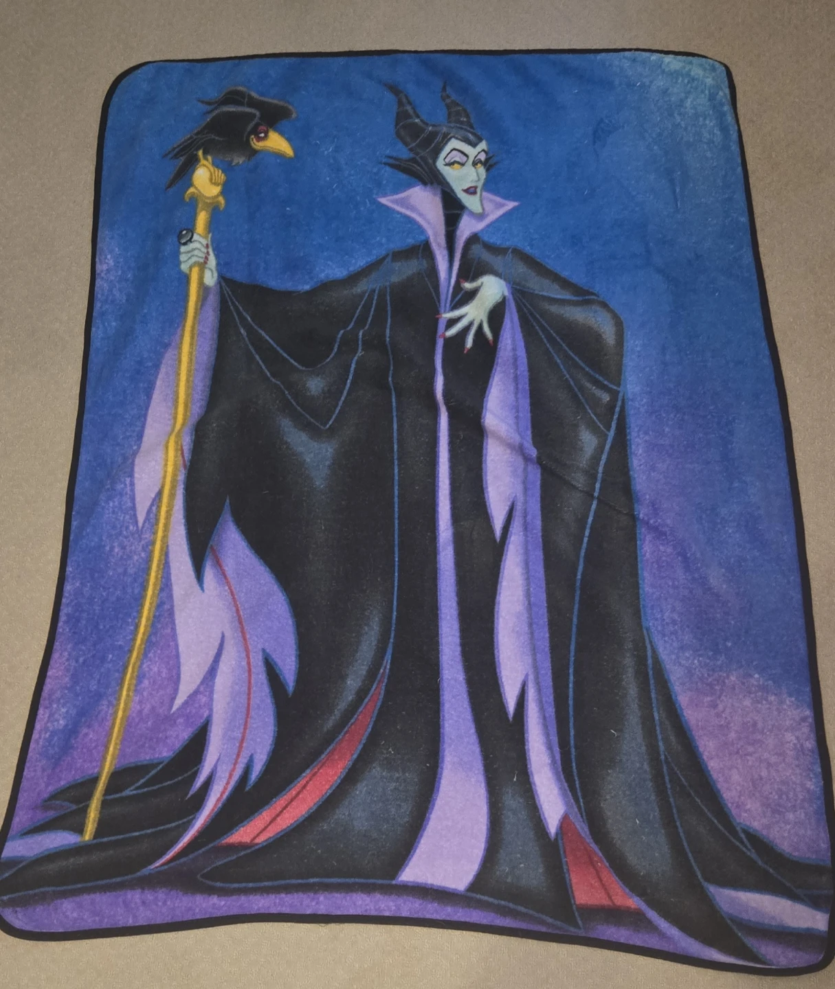 Disney Villain Maleficent Blanket