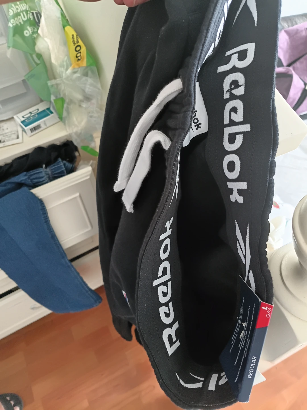 Brand New~Reebok Black Sweatpants. ⚽ - photo 2