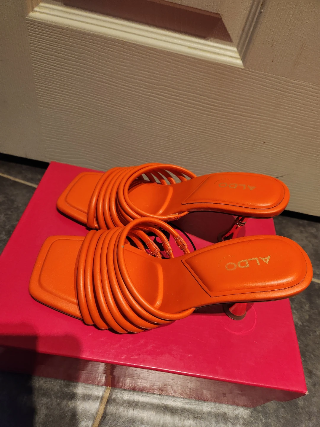 ALDO Orange Heeled Sandals - photo 2