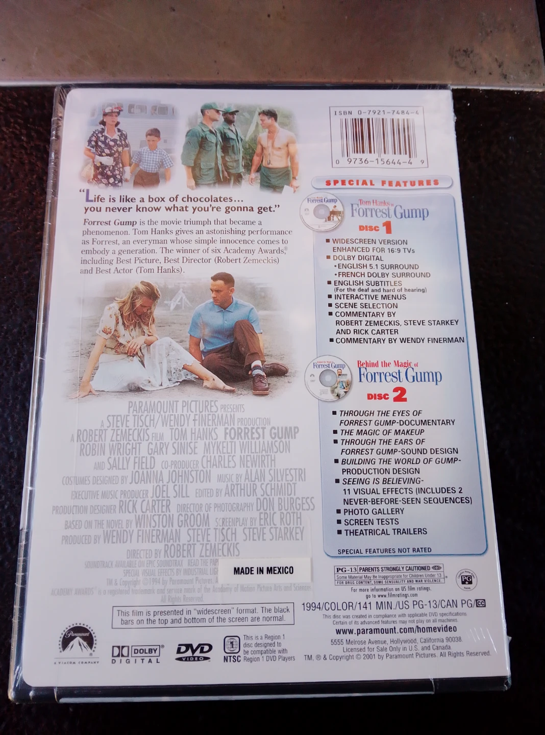 Forrest Gump Special Collector's Edition DVD - photo 2