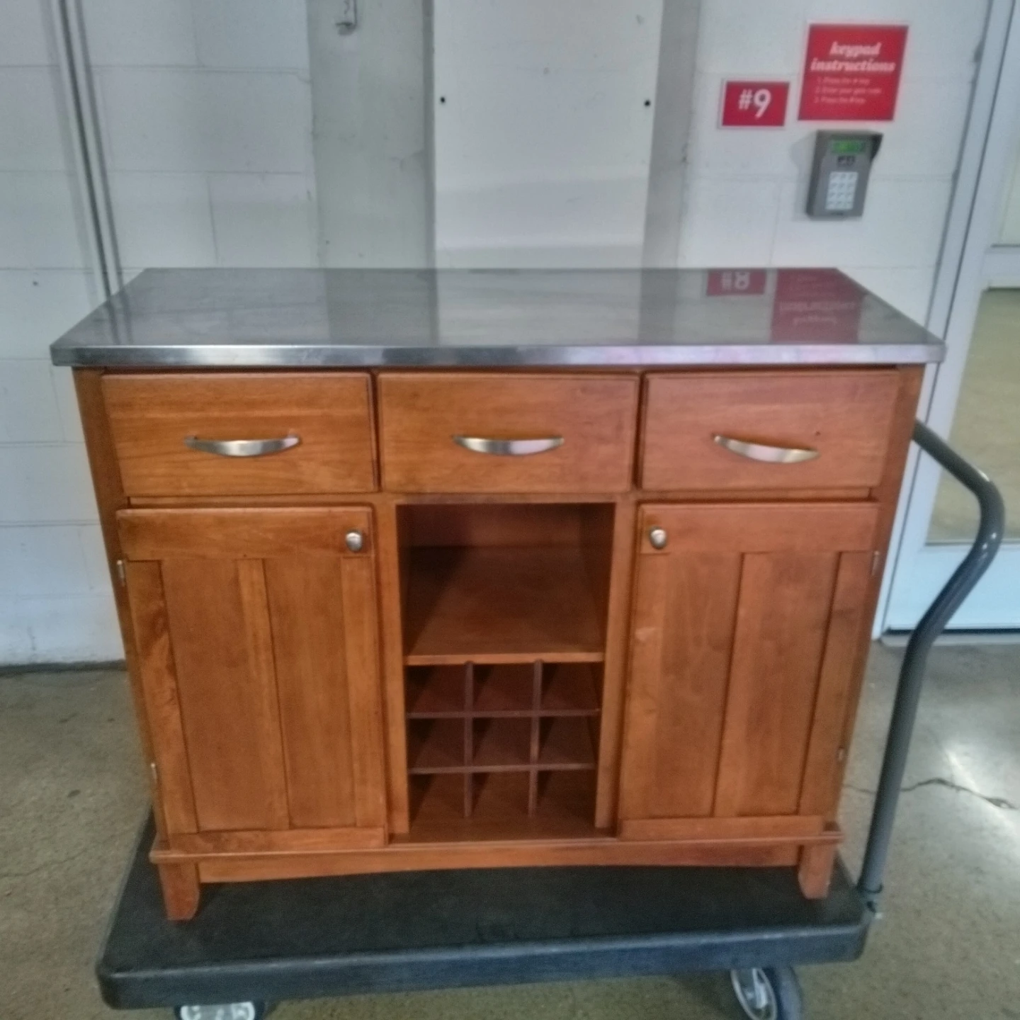 Kitchen cabinet stainless still top - photo 5