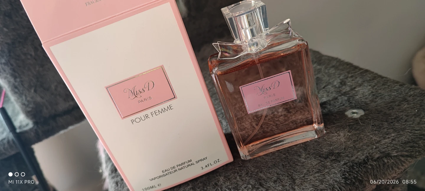 Miss D Paris Pour Femme Eau de Parfum 100ml