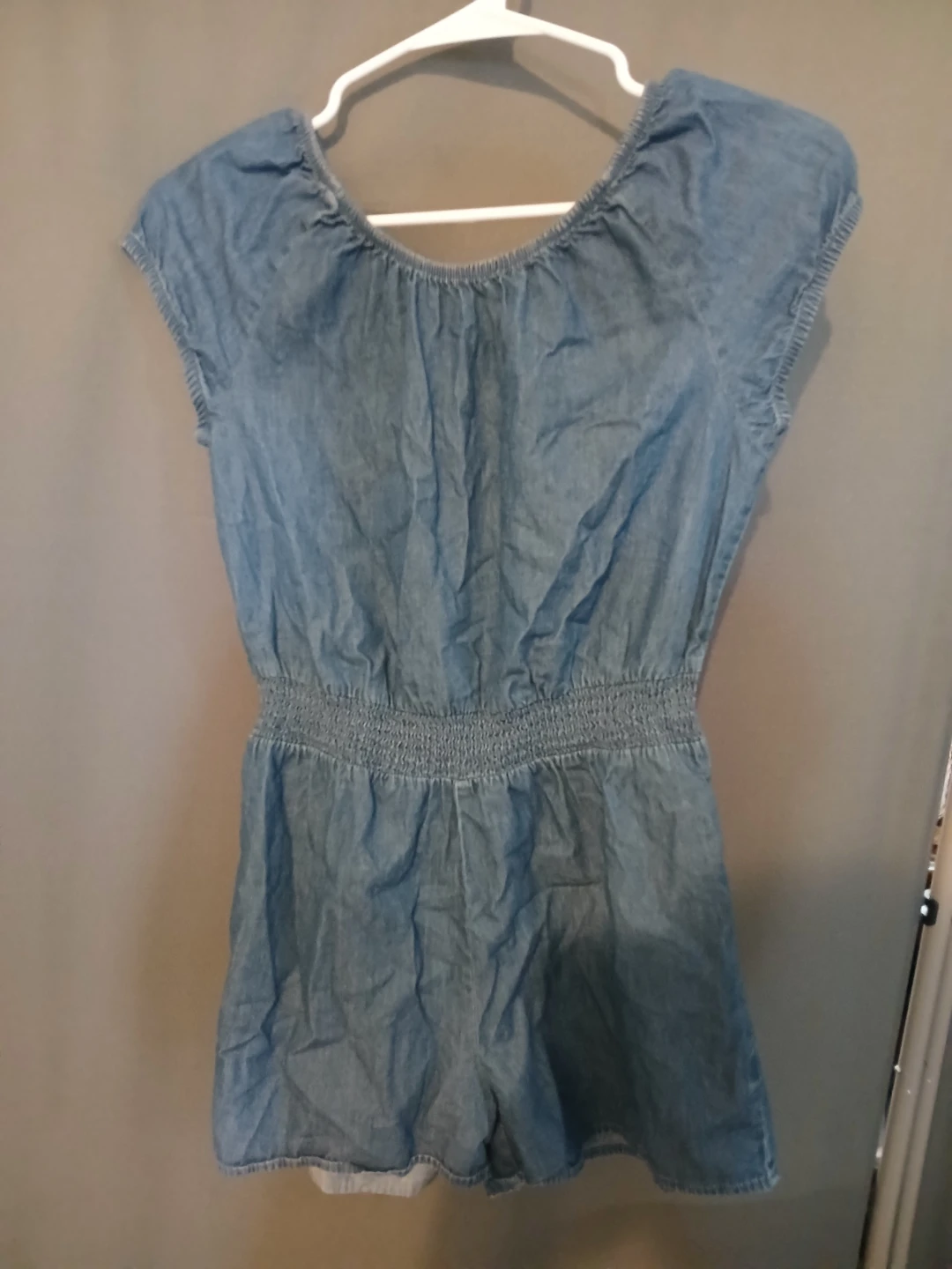 Denim Romper - photo 2