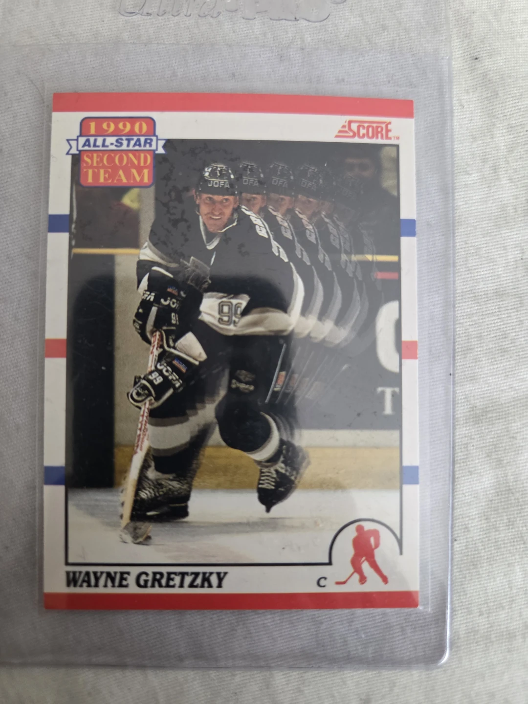 1990 Score Wayne Gretzky All-Star Second Team Hockey Card