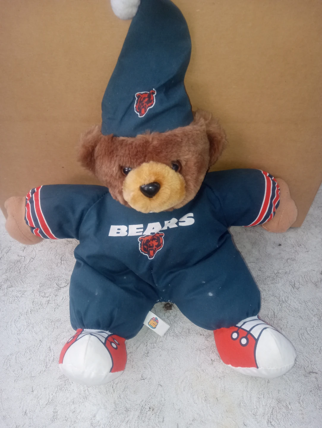Chicago Bears Plush bedtime Teddy Bear