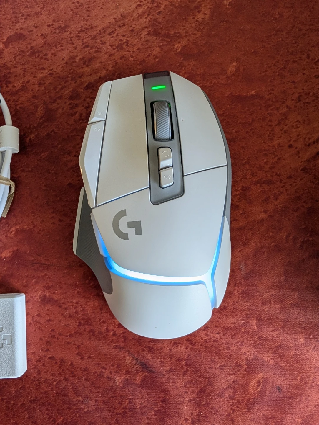 Logitech G502 X PLUS Wireless RGB Gaming Mouse White - photo 2