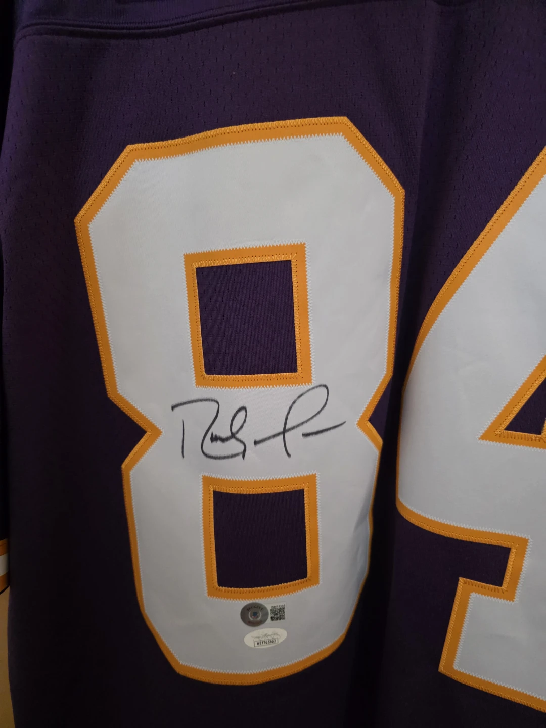 Mitchell & Ness Randy Moss 84 Minnesota Vikings Jersey - photo 4