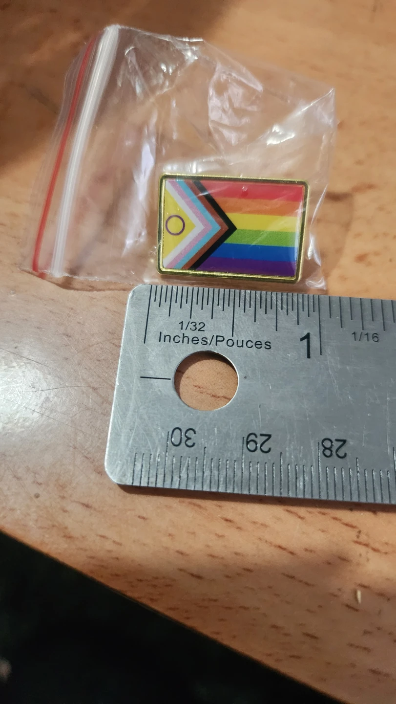 Progress Pride Flag Enamel Pins - Set of 3