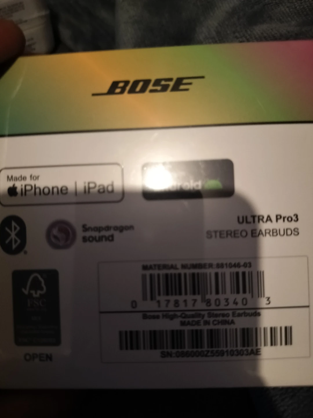 Bose Ultra Pro3 Stereo Earbuds - photo 2