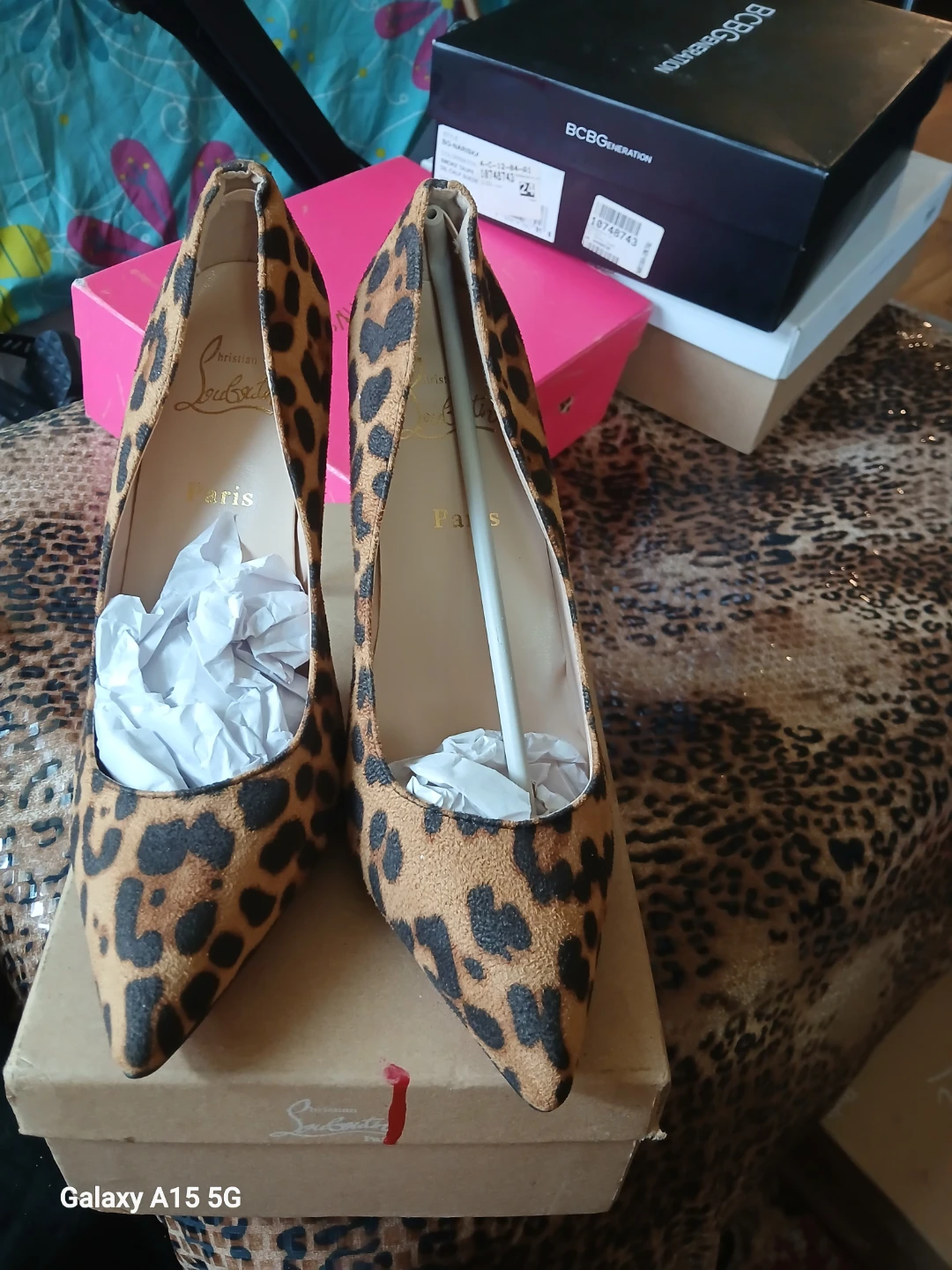 Christian Louboutin Leopard Print Heels