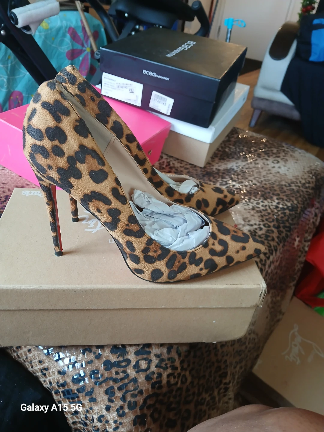 Christian Louboutin Leopard Print Heels - photo 2