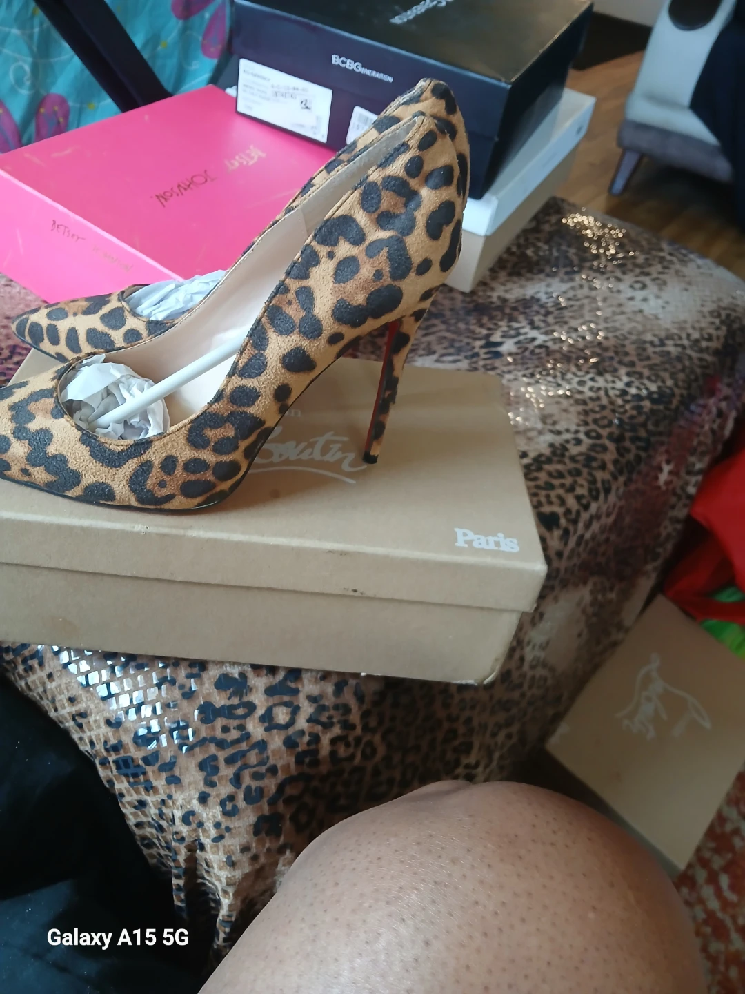 Christian Louboutin Leopard Print Heels - photo 3