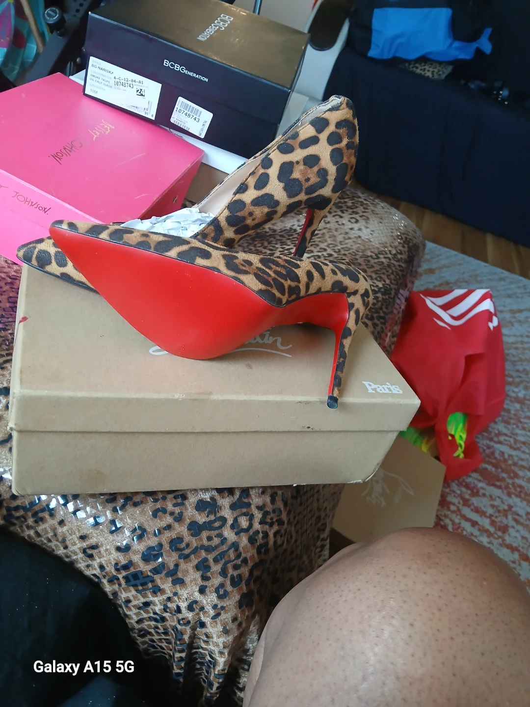 Christian Louboutin Leopard Print Heels - photo 4