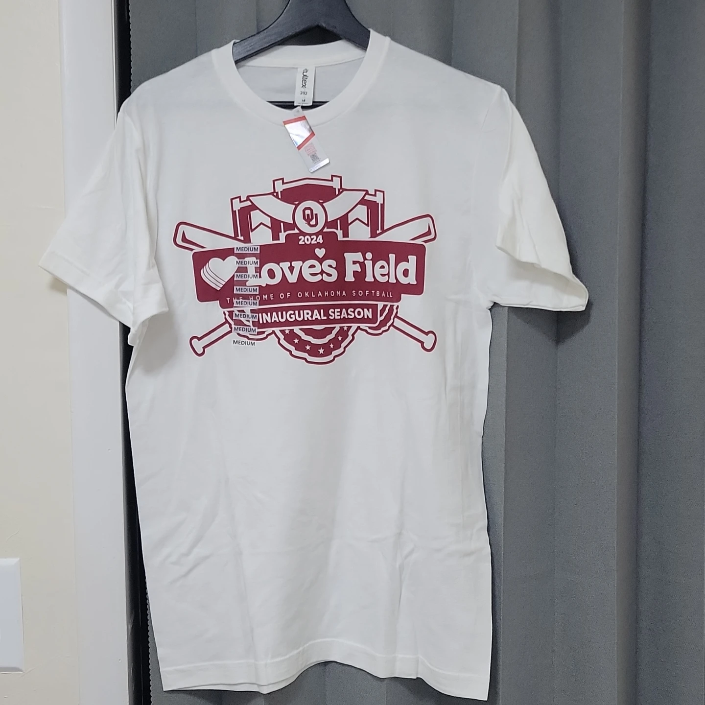 2024 Loves Field Inaugural Season Oklahoma Softball T-Shirt - photo 2