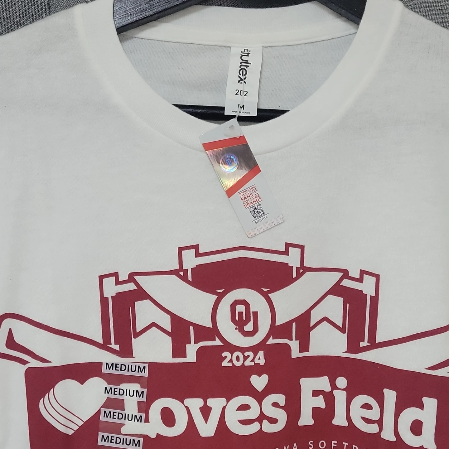 2024 Loves Field Inaugural Season Oklahoma Softball T-Shirt - photo 3
