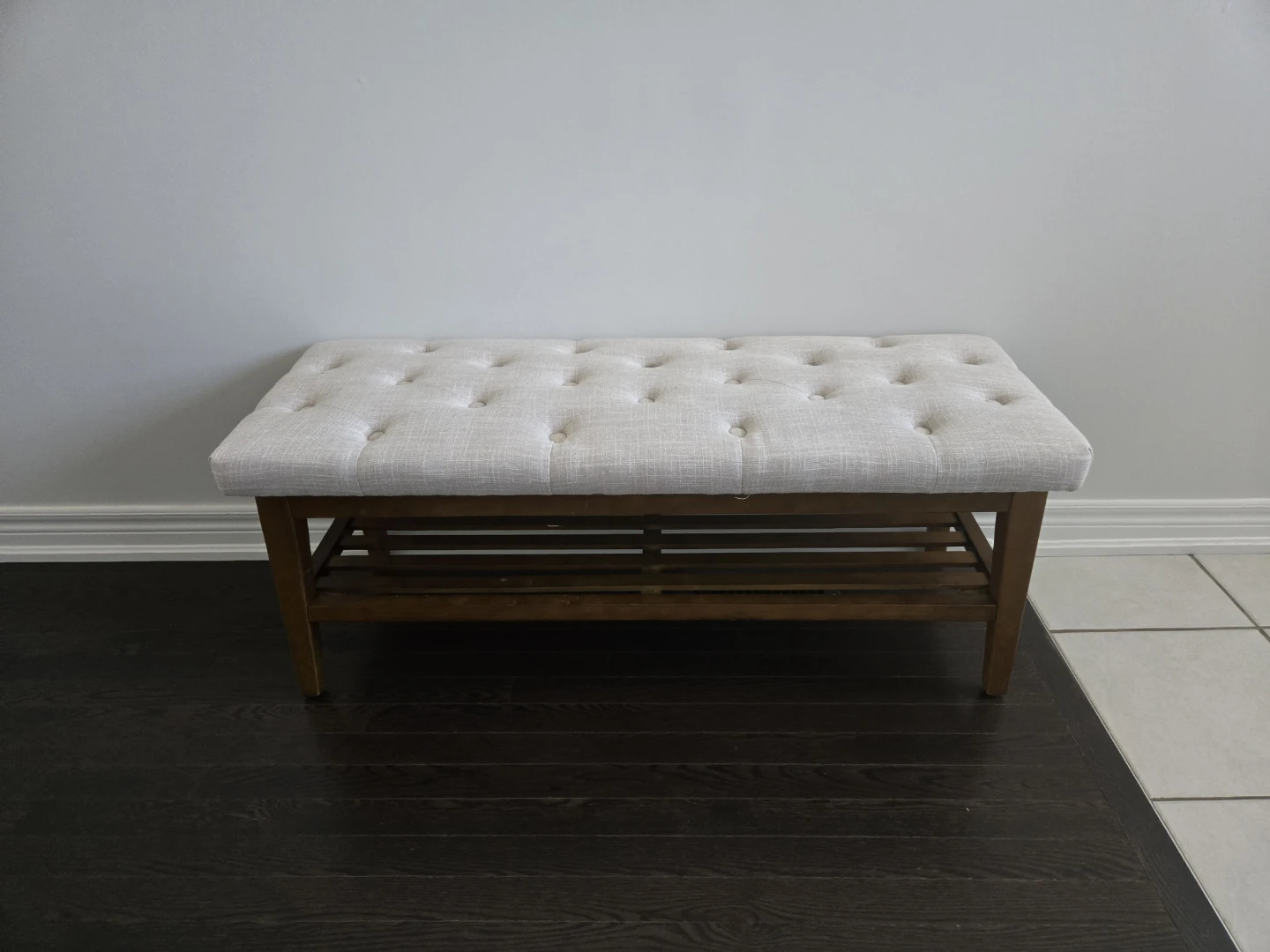 Beautiful Solid Wood Bench (Entryway / Bedroom) - photo 4