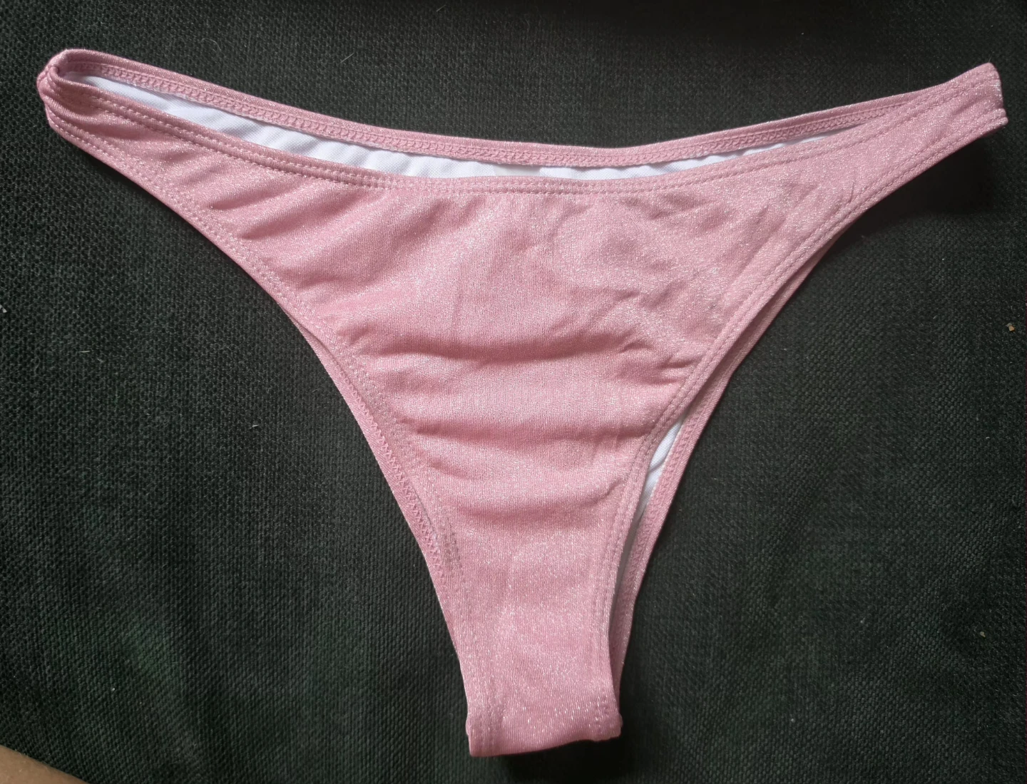 Pink Glitter Bikini Bottoms - photo 2