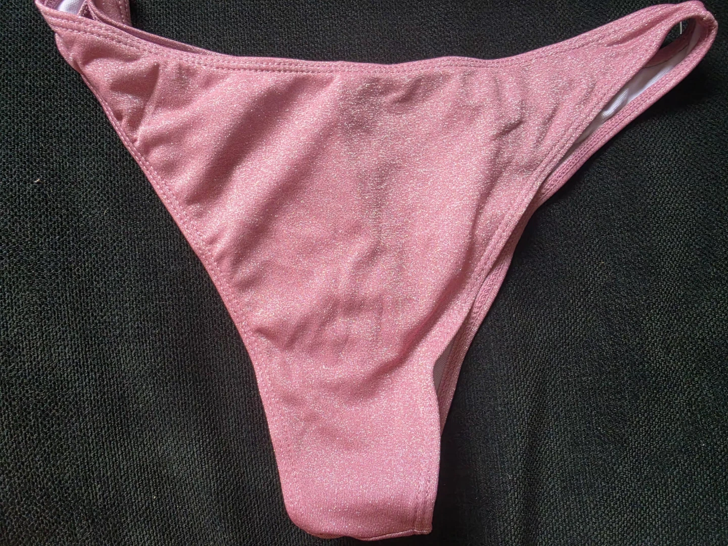 Pink Glitter Bikini Bottoms - photo 3