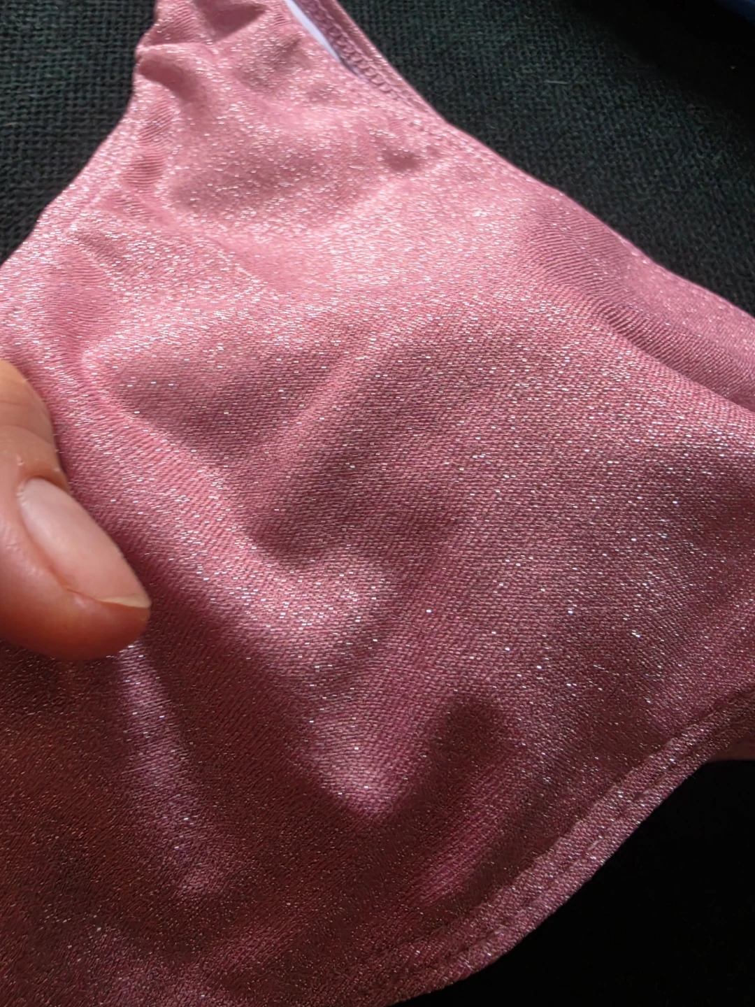 Pink Glitter Bikini Bottoms - photo 4