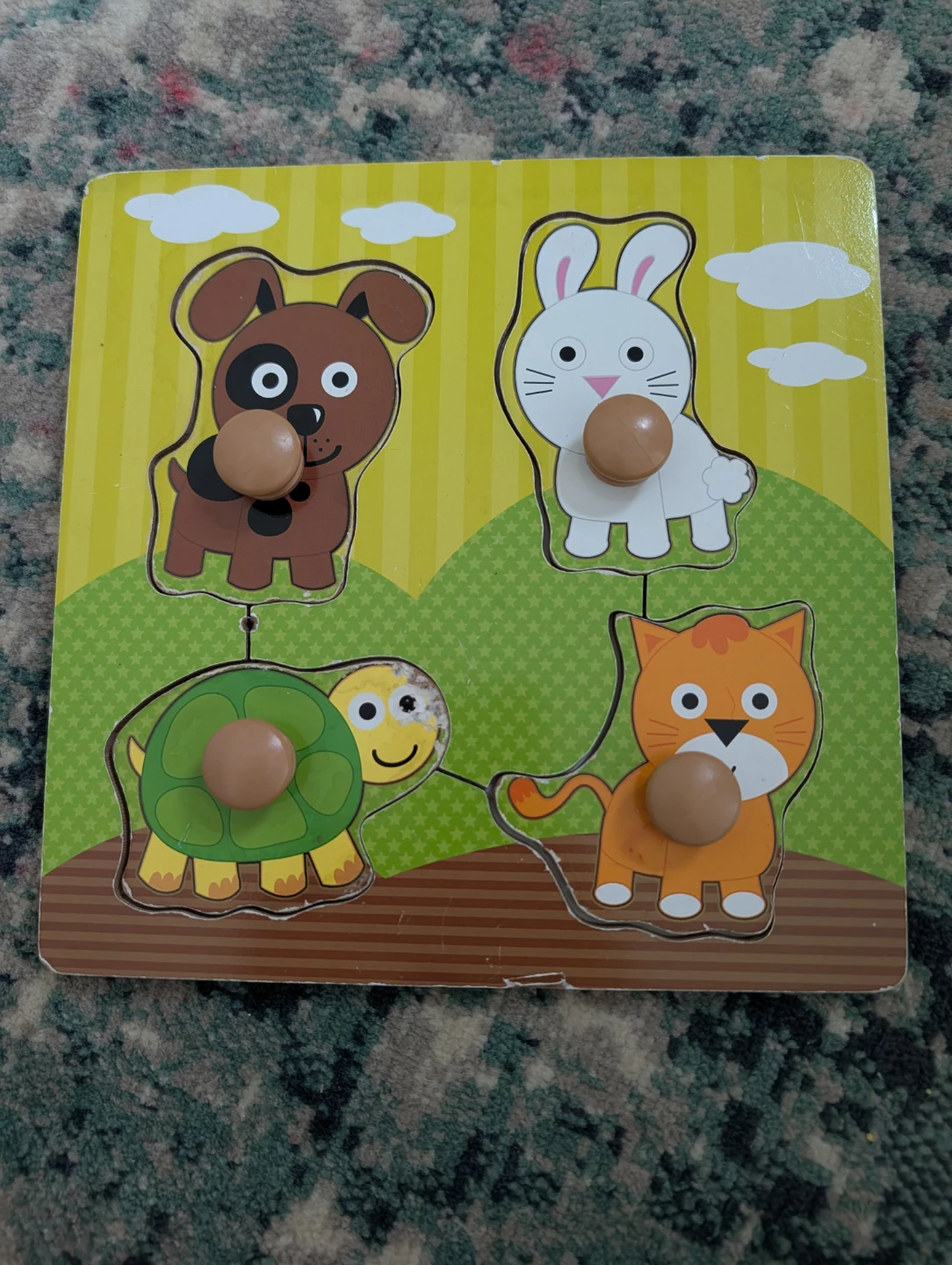 Wooden Peg Puzzles - Animals, Circus, Vehicles - photo 5
