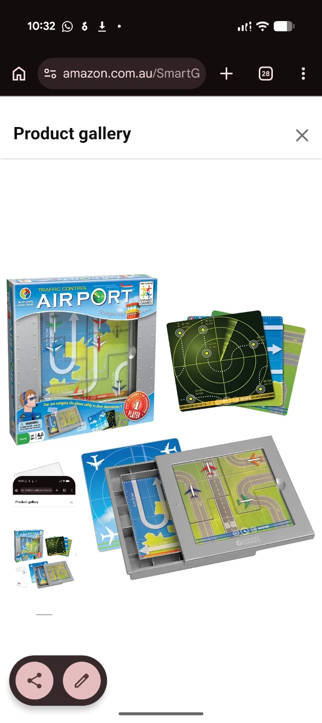 SmartGames Traffic Control Airport Puzzle Game - photo 2