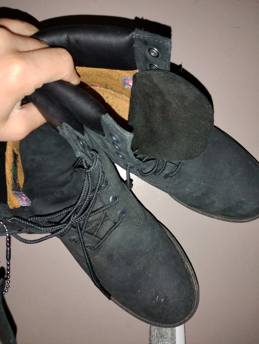 Timberland Black Boots size 8 - photo 2