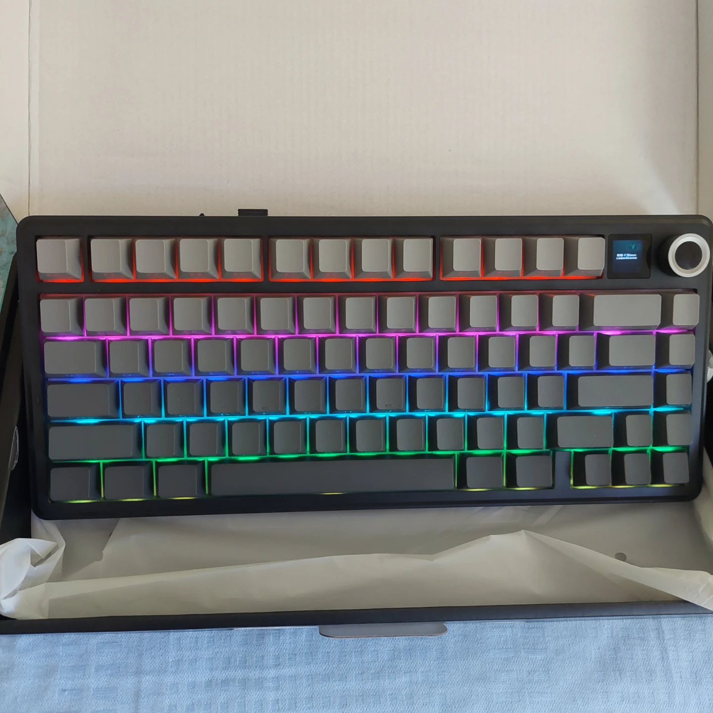 Aula F75 Max mechanical keyboard