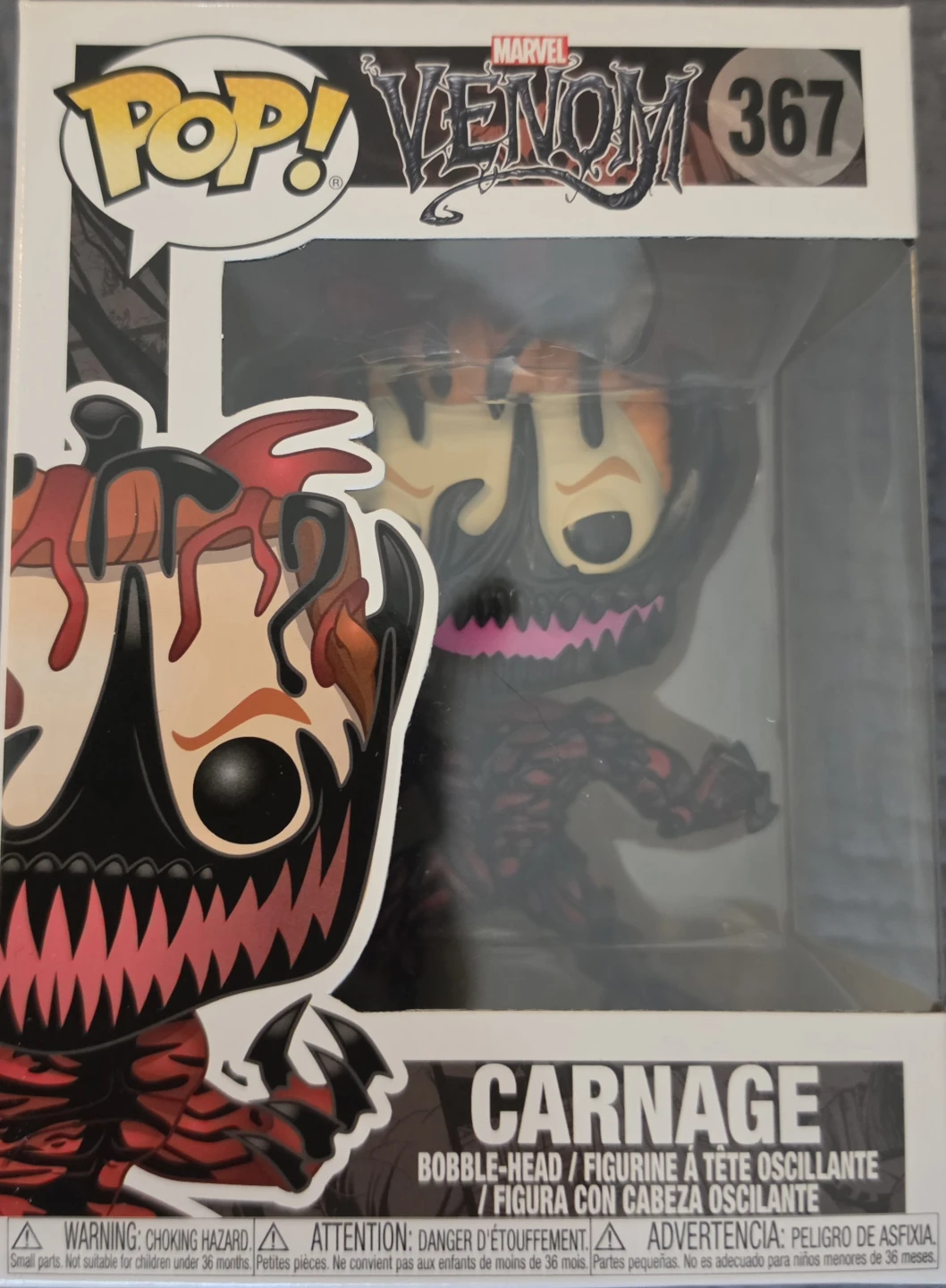 Funko Pop! Marvel Venom Carnage #367