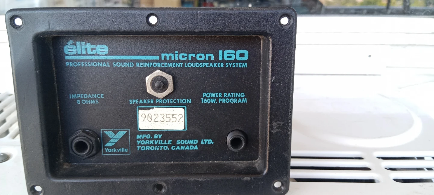 Yorkville Elite Micron 160 Loudspeaker System Component