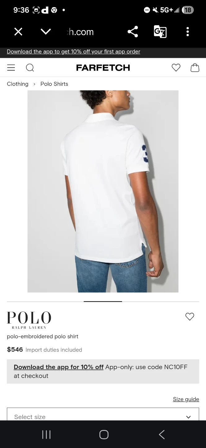 Polo Ralph Lauren White Embroidered Polo Shirt - Size XXL - photo 2