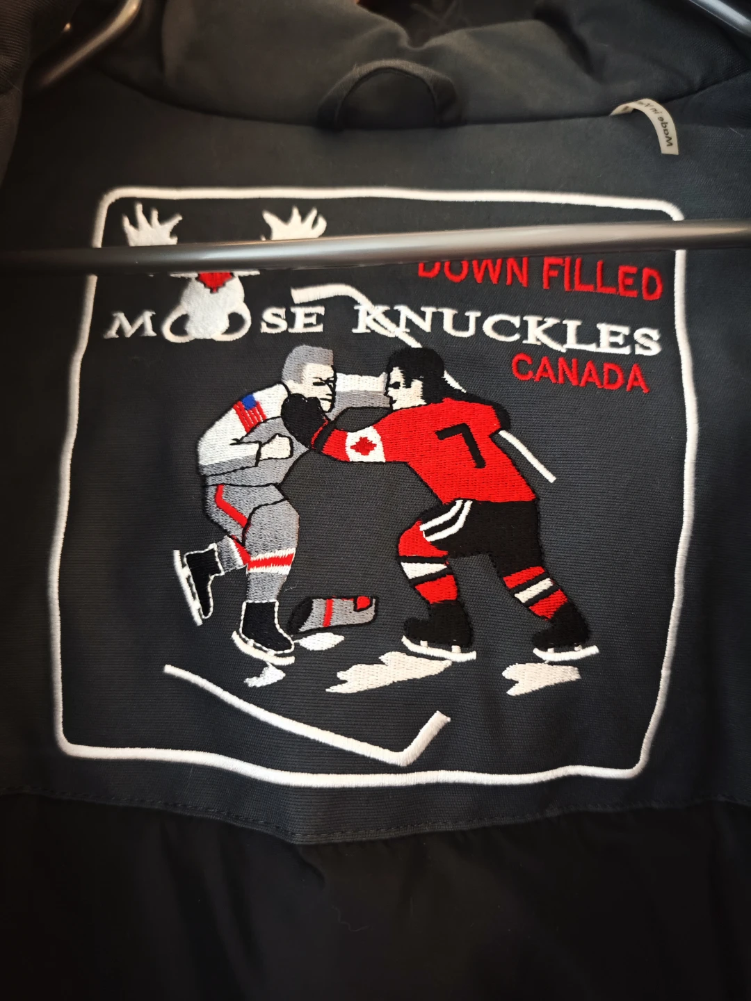 Moose Knuckles Down Filled bomber jacket - photo 3