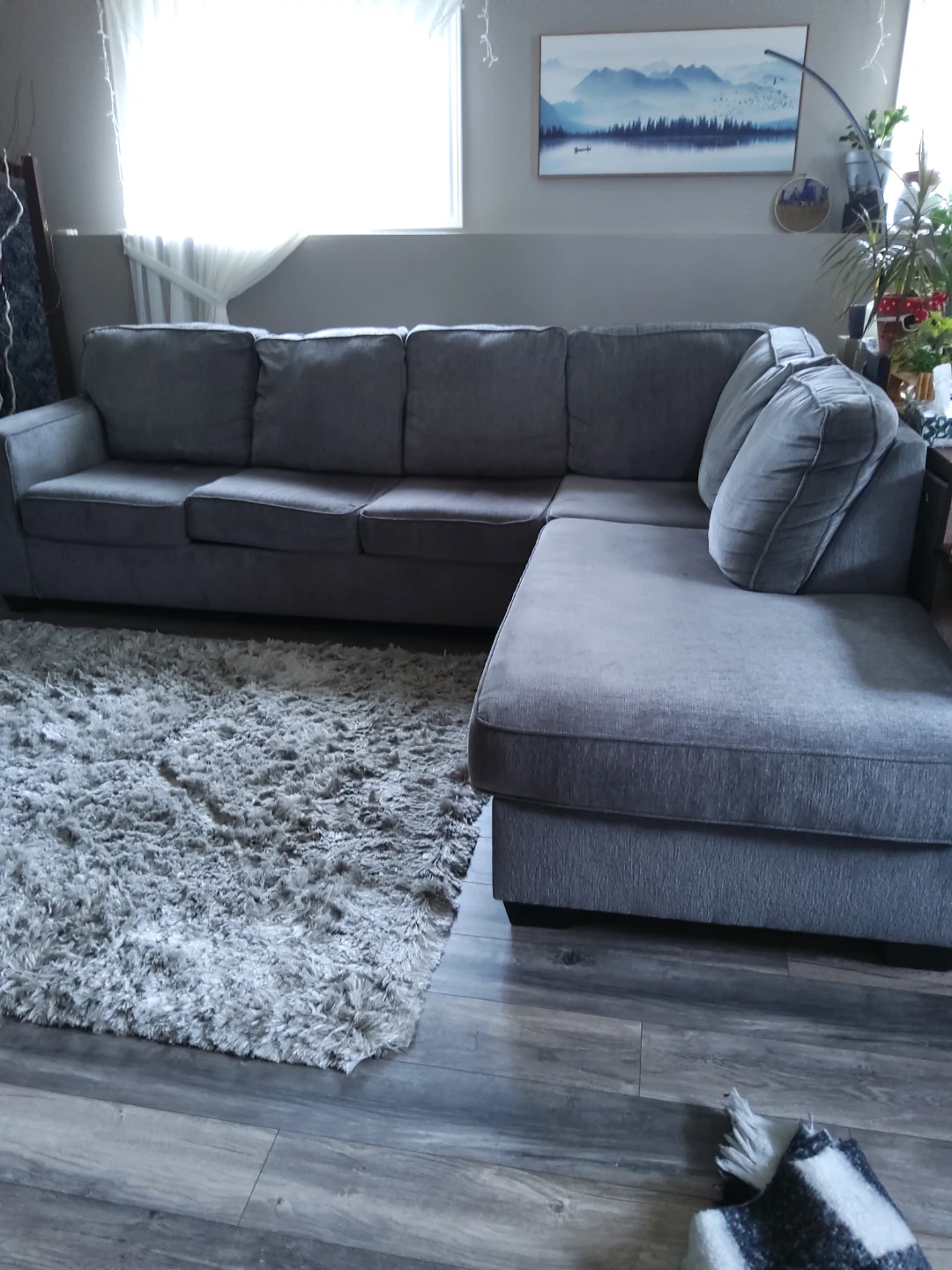 Sofa sleeper with corner chaise - photo 5