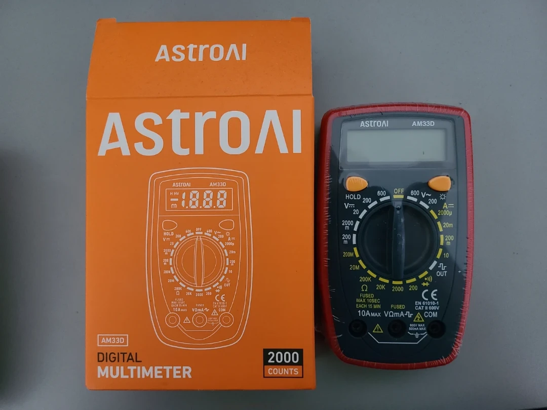 ASTROAI AM33D Digital Multimeter - photo 2