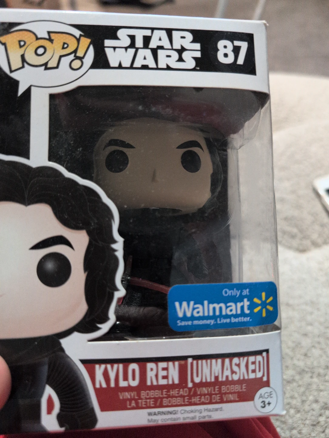 Funko Pop! Star Wars Kylo Ren [Unmasked] #87