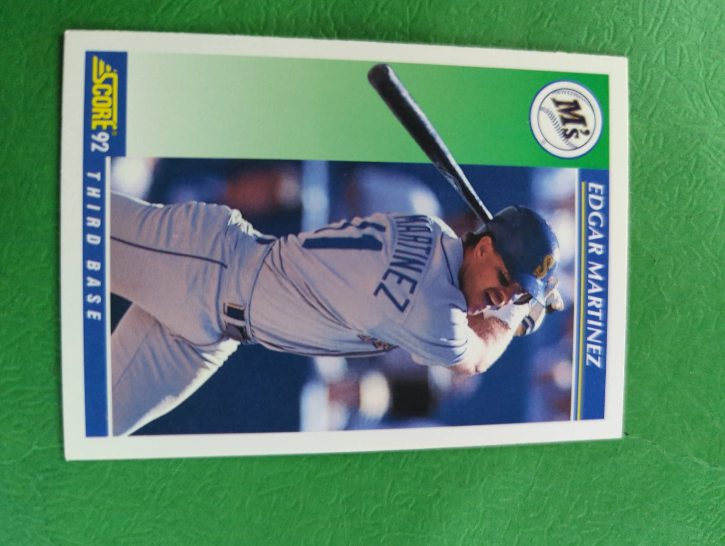1992 Score Baseball Card - Edgar Martinez ⚽