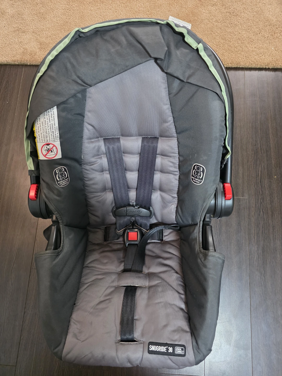 Graco Click Connect Infant Car Seat & Stroller with car base - photo 4