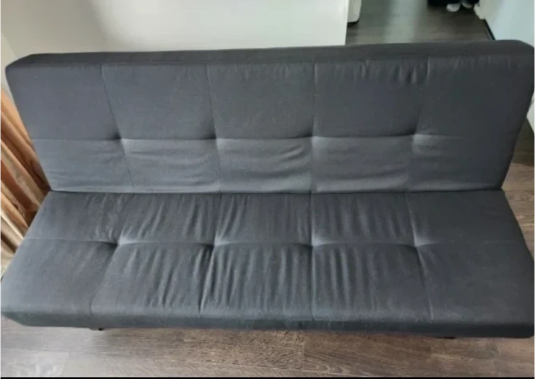 (Today) IKEA Black Futon Sofa - photo 3