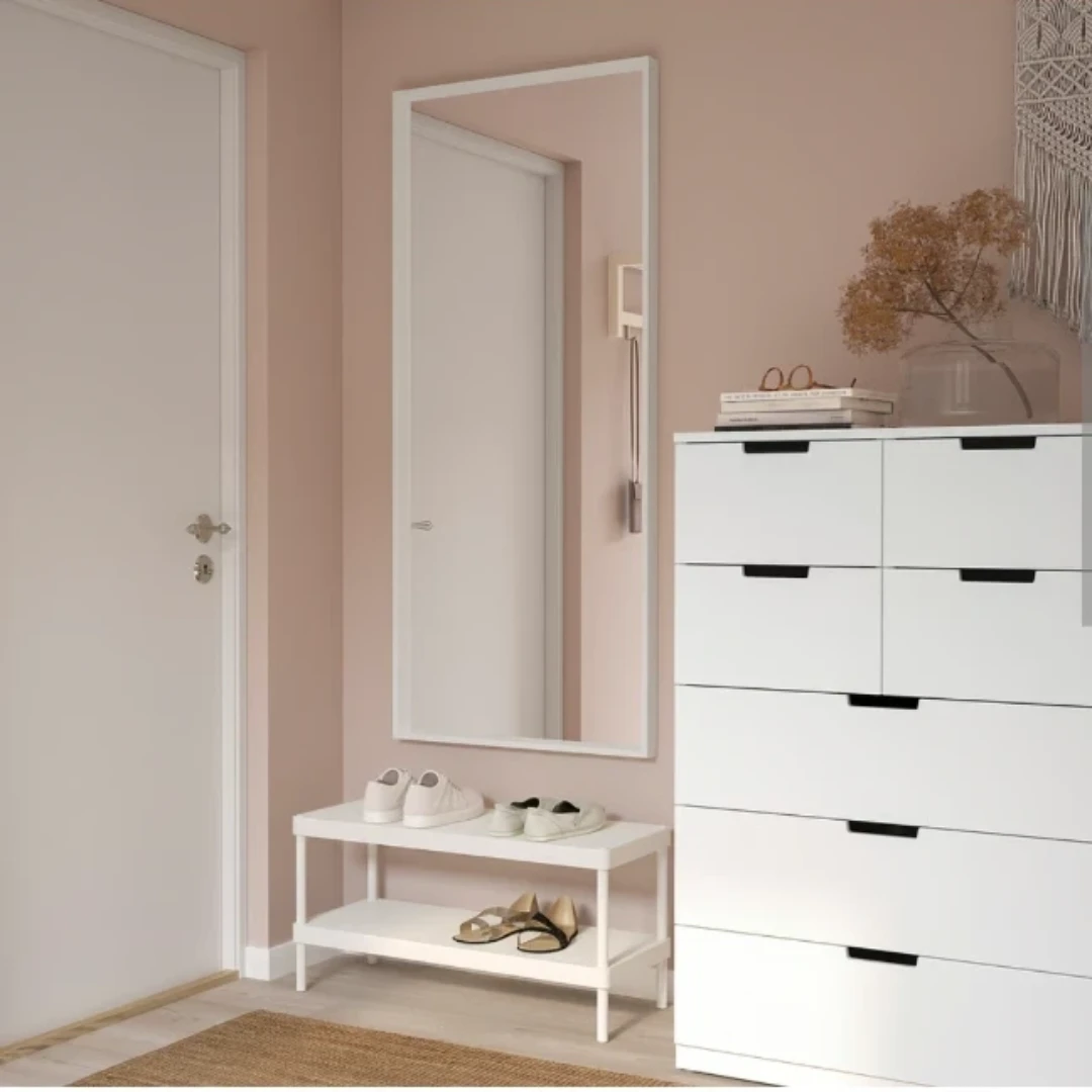 Ikea Nissedal White Full Length Mirror
