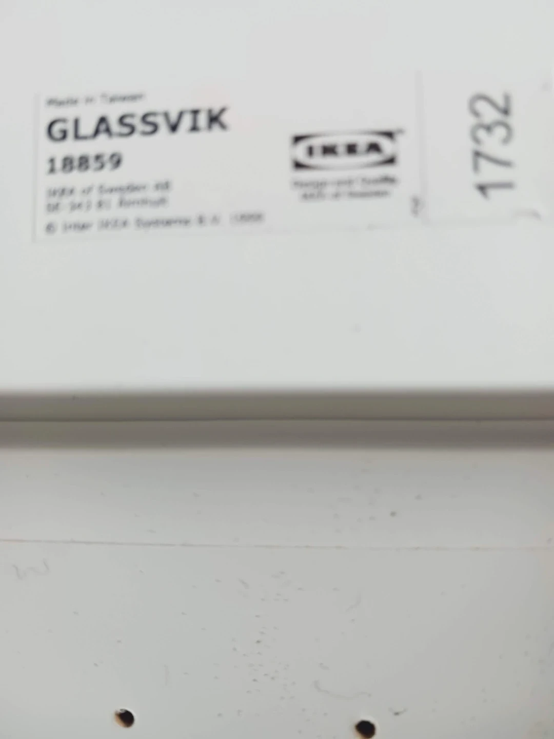 ⚽  IKEA GLASSVIK White Cabinets with Doors - photo 3