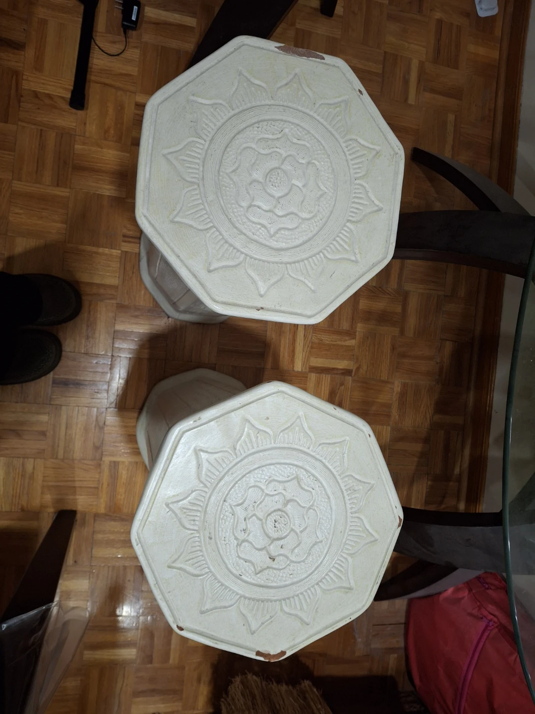 Pair of Decorative Pedestal Stands - photo 2