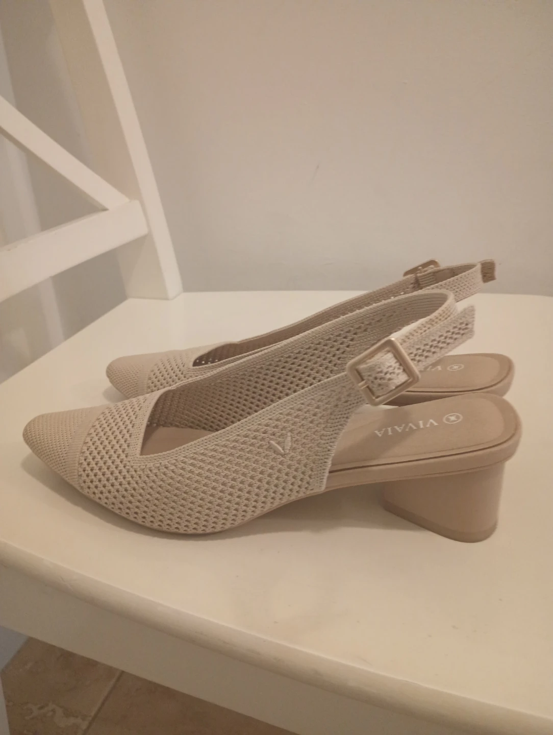 VIVAIA Slingback Knit Flats