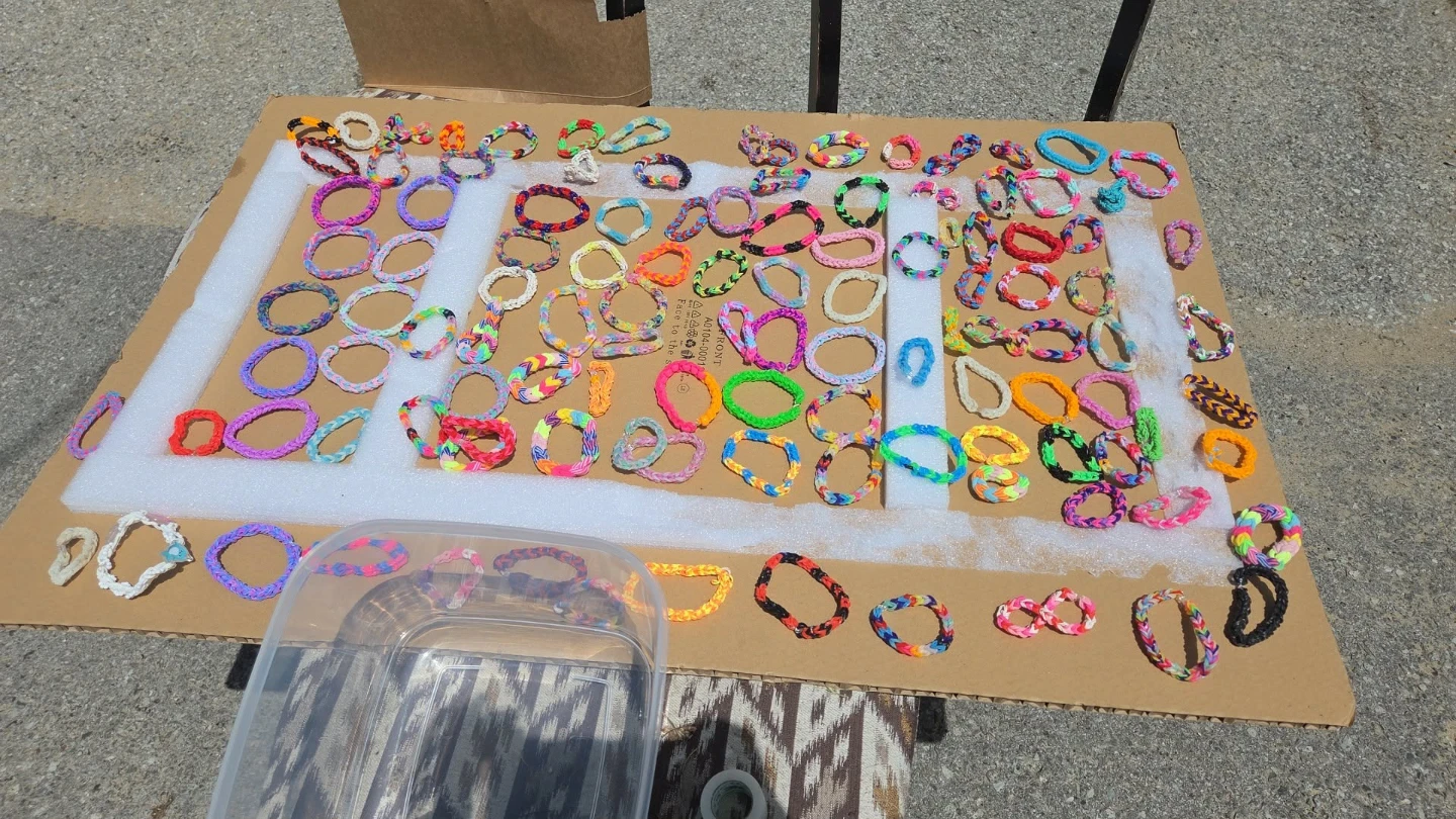 Assorted Loom Band Bracelets