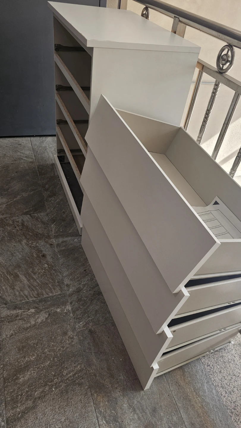 MALM 4-drawer dresser, white, Ikea - photo 3