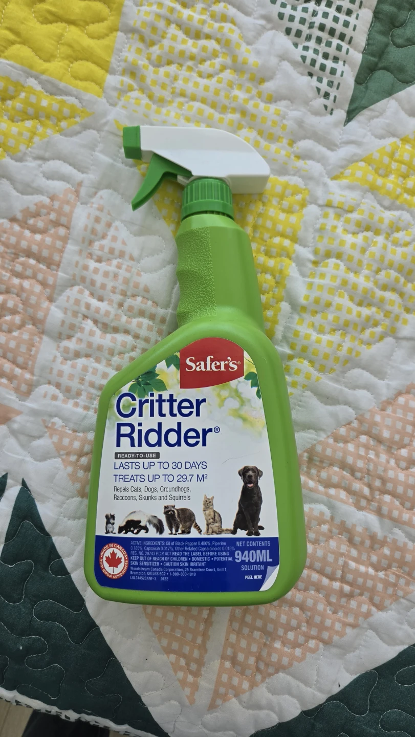 Safer's Critter Ridder Animal Repellent Spray - 940ML